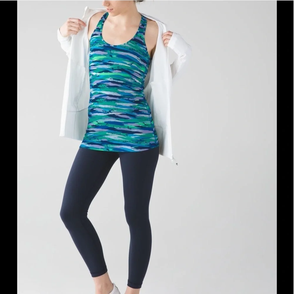 Lululemon Cool Racerback- Seven Wonders Multi Tank
